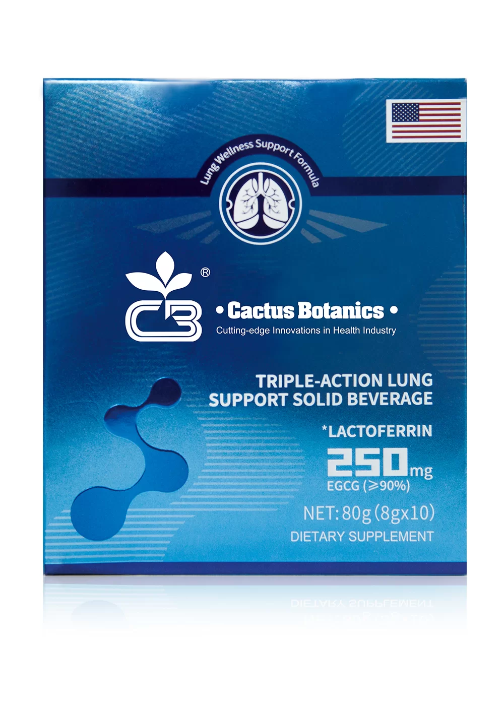 FIXEDIN SECONDS-TRIPLE-ACTION LUNGSUPPORT SOLID BEVERAGE